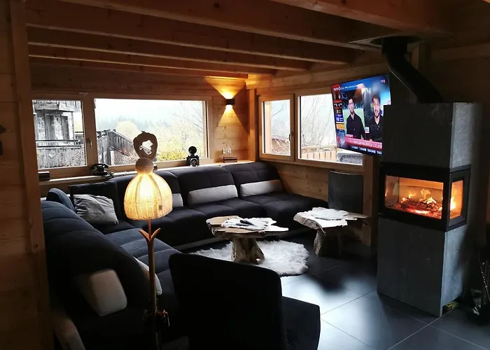 Nouveau M.meta 12 Pers Sauna,jacuzzi,billard Chalet *